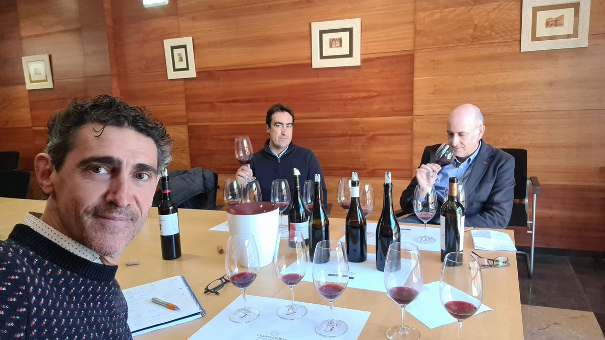 Cata del vino en la bodega