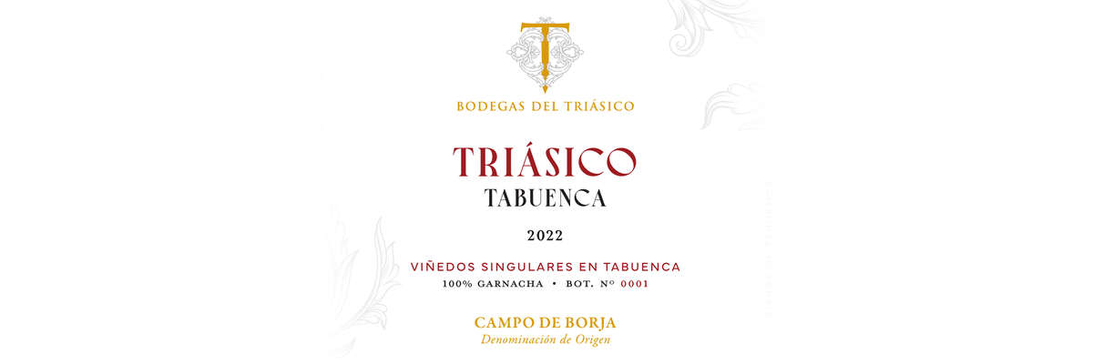 Etiqueta de Triásico Tabuenca 2022